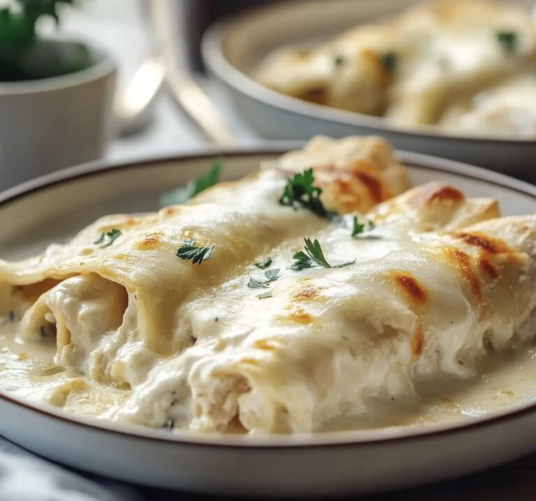 Dreamy White Chicken Enchiladas Recipe