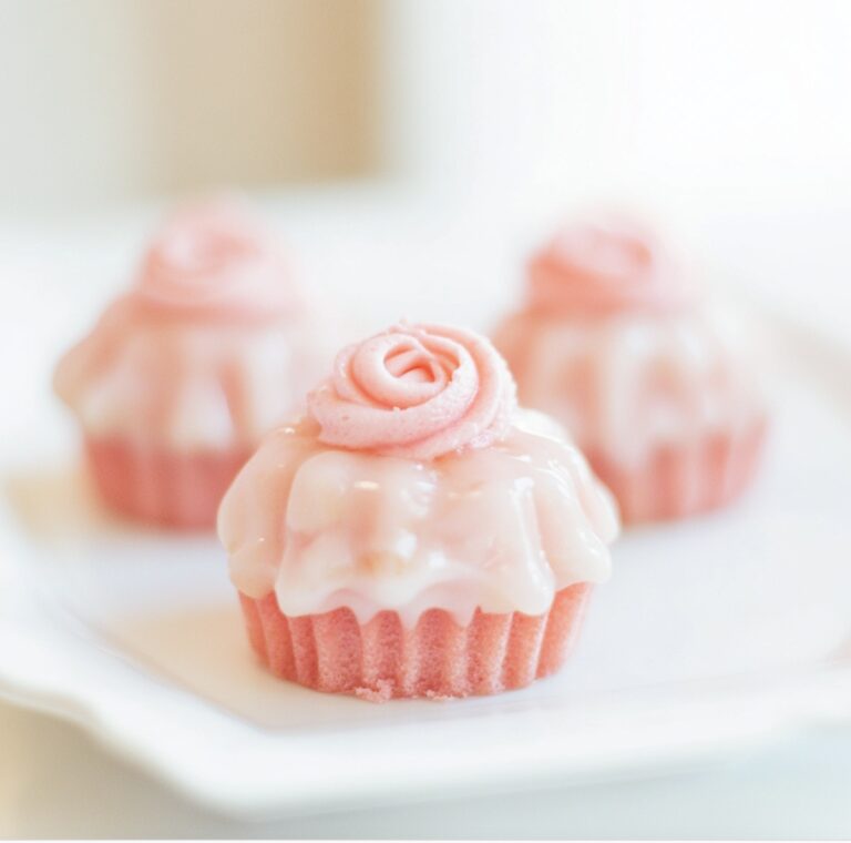 Elegant Pink Champagne Cupcakes Recipe