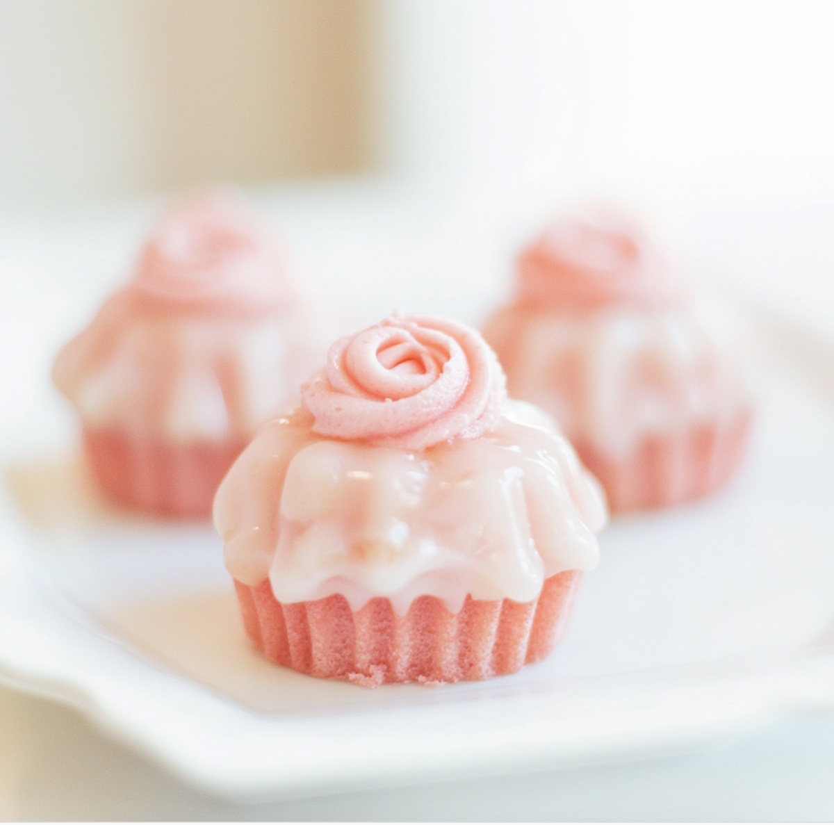 Elegant Pink Champagne Cupcakes Recipe