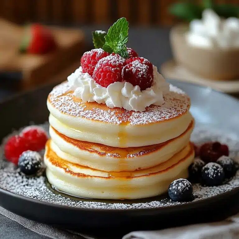 Fluffy Japanese Souffle Pancakes Recipe