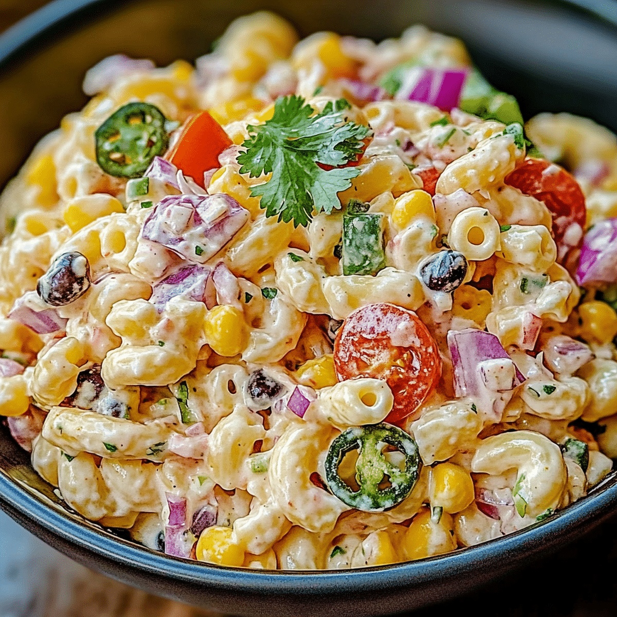 Mexican Macaroni Salad Recipe