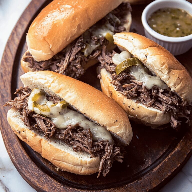 Crock Pot Italian Beef Sandwiches Recipe