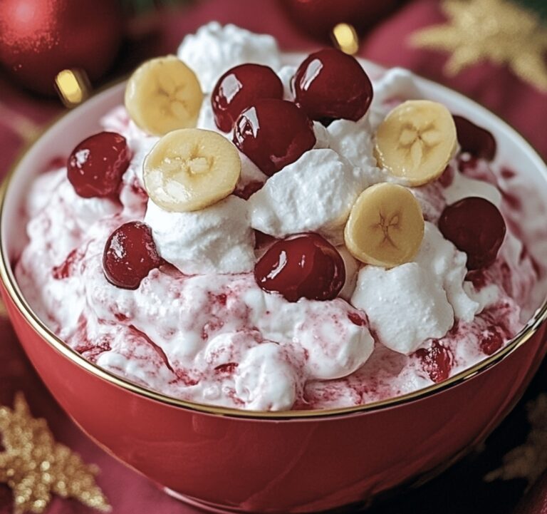 Christmas Cherry Fluff Recipe