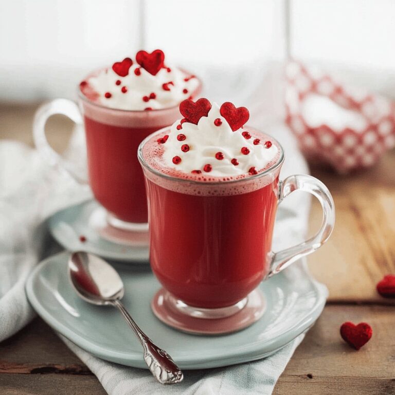Red Velvet Hot Chocolate Recipe