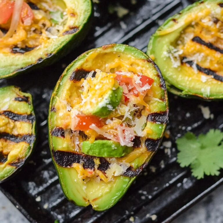 Charred Grilled Avocados Recipe