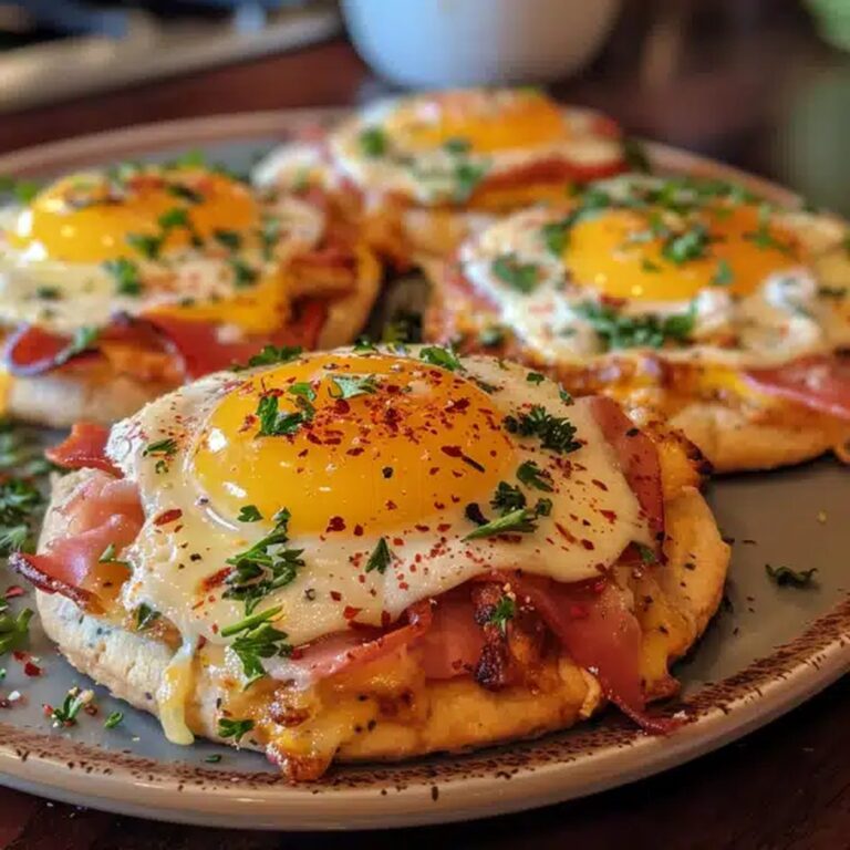 English Muffin Breakfast Pizza Recipe