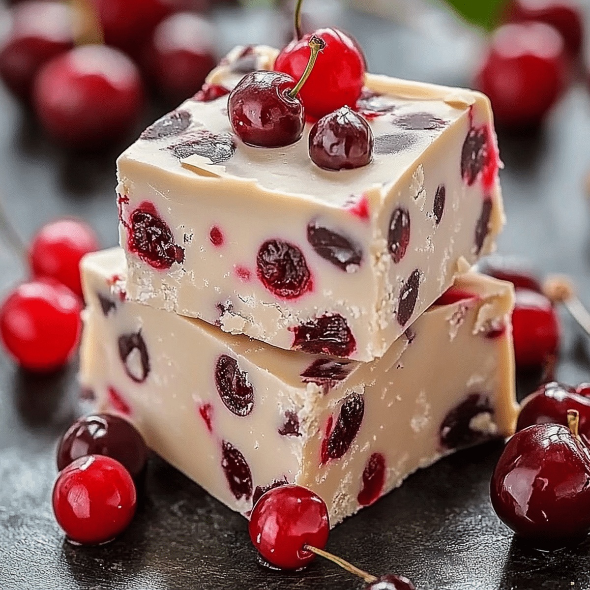 Luscious Cherry Garcia Fudge Recipe