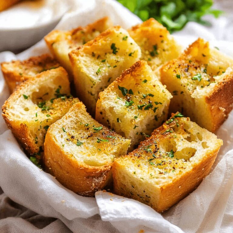 Air Fryer Garlic Bread Recipe