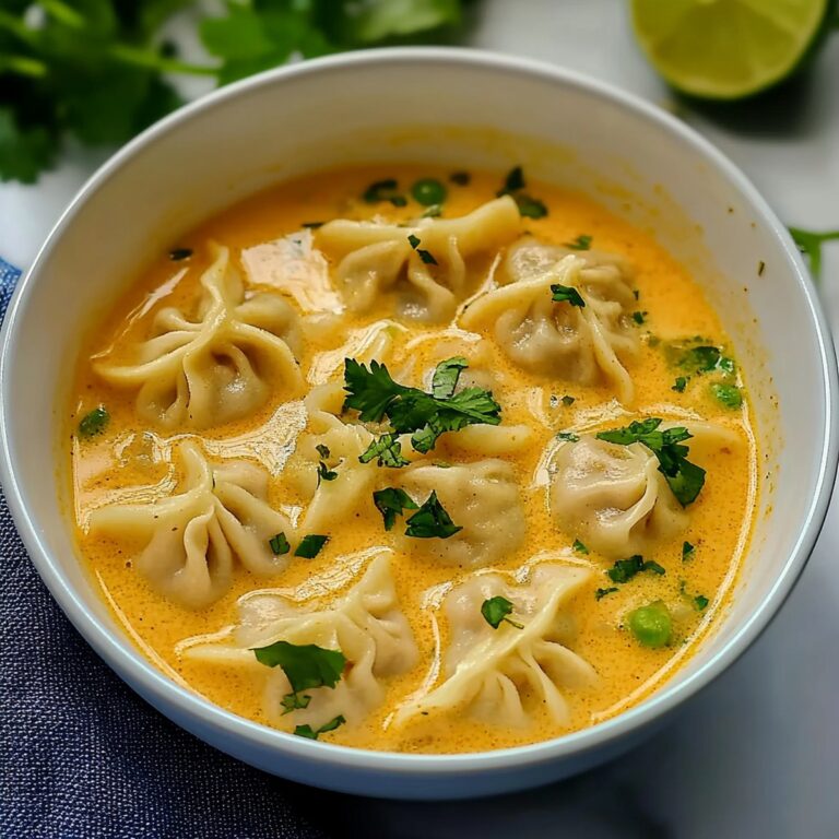 Hearty Curry Dumpling Soup Recipe