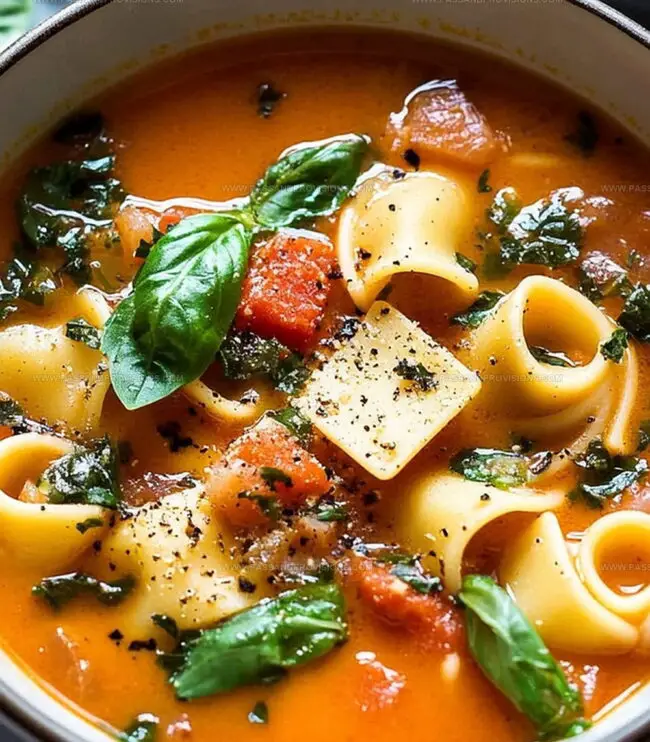 Step-by-Step Instructions for Pasta Soup