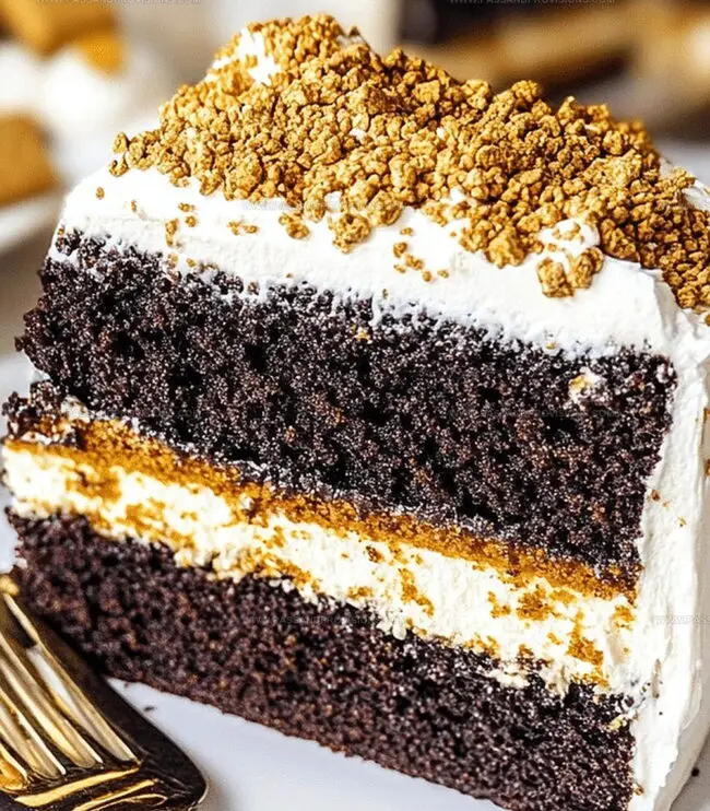 Smores Cake — Here's How It Comes Together