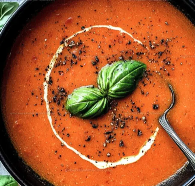 Tomato Basil Soup Cooking Instructions