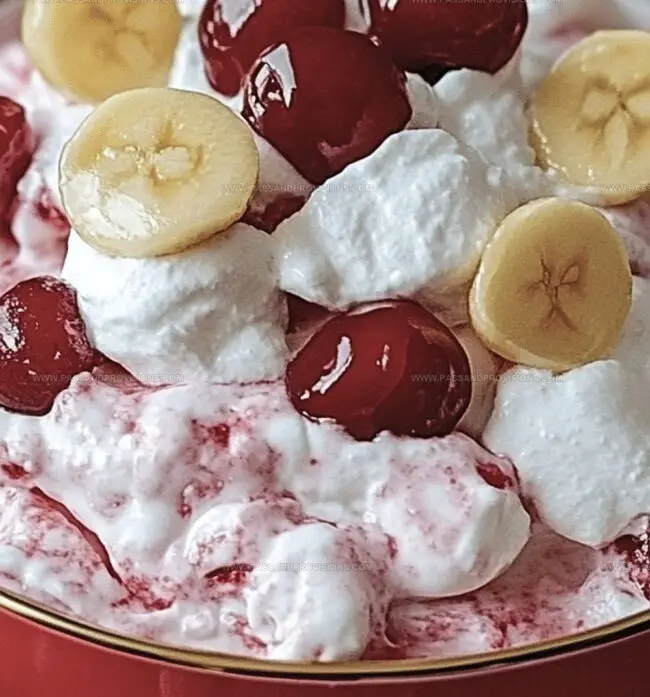 Whipping Up Christmas Cherry Fluff