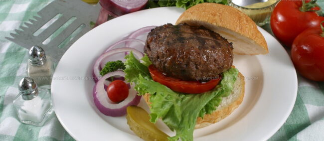 Elk Burger