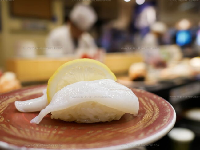 Ika Nigiri Sushi