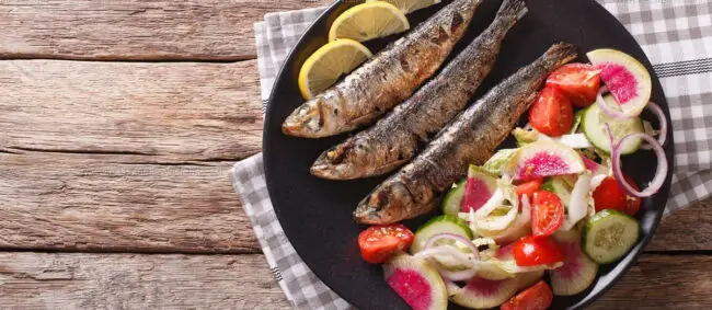 Grilled Sardines (Sardines Grillees)